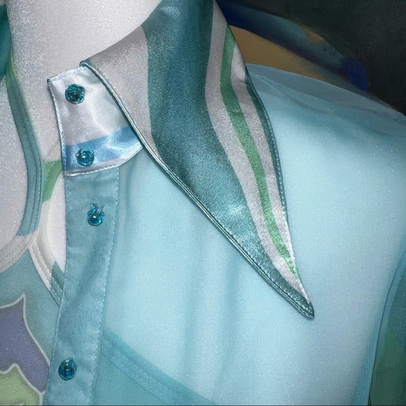 Vintage Jane Doe Collection Mesh Top with matching Bralette/Cami - Picture 5 of 16